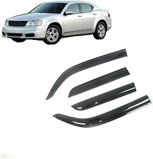 Déflecteurs d'air pour Dodge Avenger 2008-2014 QILING bulles de vitres auto x4
