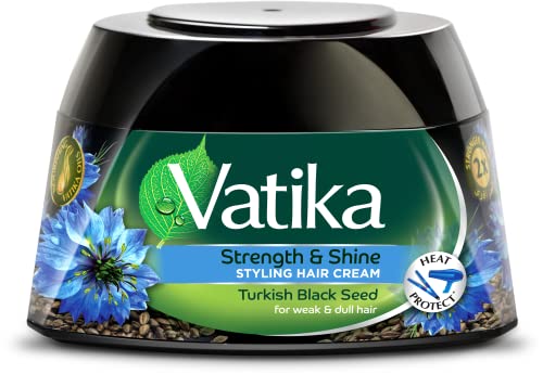 ADAM ZAC Vatika Hair Cream; Strength & Shine; Blackseed; 140ML