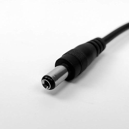 Miniatura 10 de Cable negro de cadena margarita de 1 a 3 vías, enchufe de ángulo recto, pedal de efecto de guitarra, adaptador de cable divisor de fuente de