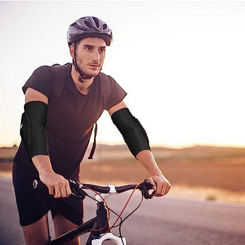 TUOY Compression Elbow Pads Padded Elbow Arm Protection - Youth & Adult Sizes (1 Pair)