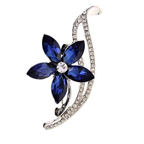 Broches à fleurs en strass pour illuminer votre tenue de mariage estival