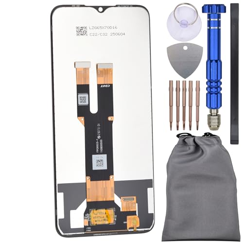 Double Sure IPS LCD czarny pełny ekran montaż dla Nokia C32 C22