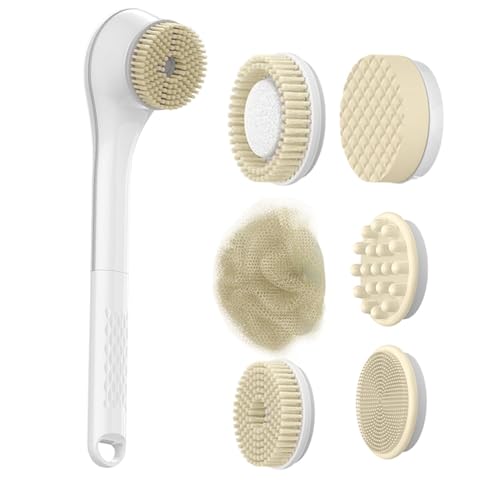 Brosse électrique pour le corps XIAOXIAOYU de massage et bain avec manche long étanche