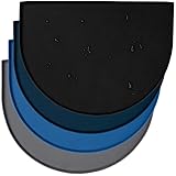 Leash Boss Tapete de silicona diseñado para fuentes de mascotas, tapetes para dispensar automáticamente comederos para gatos de hasta 8 pulgadas de diámetro