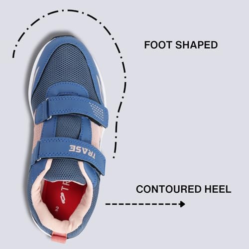 Image of TRASE Boys' Running Shoe for Active Kids | Sport Running & Walking Shoes with Lightweight mesh Upper Eva Sole | All Day Casual Wear
