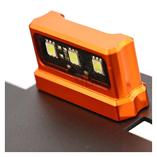 Support de plaque d'immatriculation moto 125 390 support de cadre LED - 4