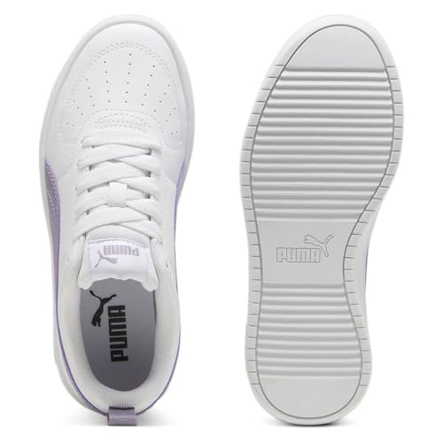 PUMA Rickie Blanc baskets décontractées pour enfants en taille 37 - 2