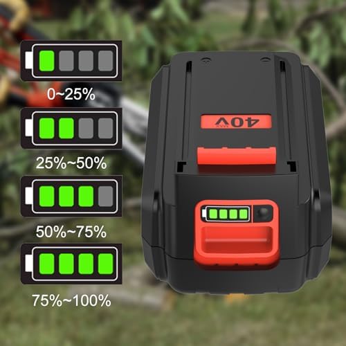 40 Volt MAX 3600mAh Replacement for Black and Decker 40V Battery LBX2040 - 2