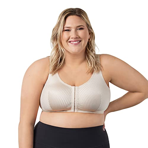 Leading Lady Women's Plus-Size Zig-Zag Weave Sleep Leisure Bra #TOP20