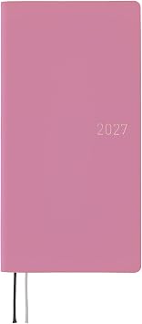 Hobonichi Techo 2027 Weeks   Smooth Lavender Milk English, Tall & Slim, January Start