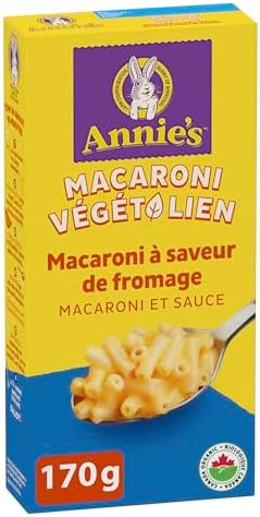 ANNIE'S - Vegan Macaroni and Cheddar Flavour, Organic, No Artificial Flavours, No Synthetic Colours, Plant Based Recipe, 170 Grams Package - 3