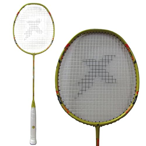 Image of Exergy Katana Badminton Racquet Full Graphite, Lightweight, 32 LBS Tension with Cover