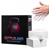 KETTLELAND Magnesio Profesional para Gimnasio, Chalk en Cubos de 57 Gramos, Agarre máximo para Crossfit, Kettlebells, Barras, Gimnasia Deportiva.