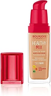 Bourjois Healthy Mix Anti-Fatigue Medium Coverage Liquid Foundation 56 Light Tan, 3ml