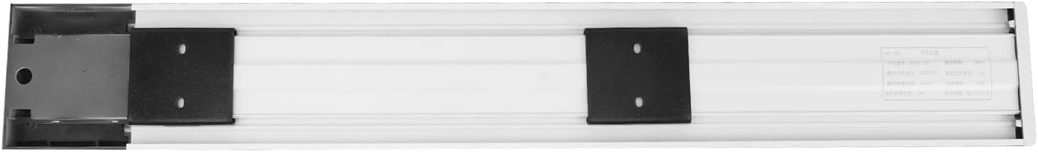 Removable Socket Power Track Rail 0.6m White Surface Mounted with Master Control Switch - Flexible 360° Installation, Safe 110-250V Electrical Lighting Track for Home & Offic