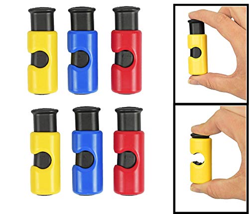 image for 6pc BPA-Free Premium Quality ALAZCO Bag Clips - Value Set Food Fruit B