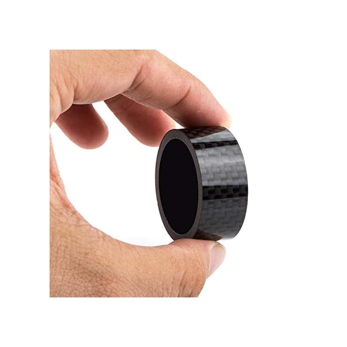 RouLiPouLi 12 Pieces Bike Headset Spacer Carbon Fiber - Image 5