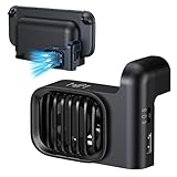 WAXITY Lüfter für Nintendo Switch 2 Dock, 2 einstellbare Geschwindigkeiten, 1 USB-Anschluss, Kühlventilator Kühlzubehör für Switch 2, Verlängert Die Lebensdauer Des Konsolen-Docks – Schwarz