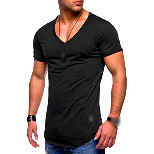 T-shirt en coton pour homme respirant et confortable au style hip-hop