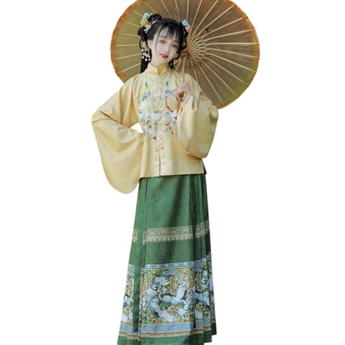 Costumes hanfu anciens de qualité supérieure aux manches longues