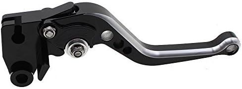 Miniatura 7 de FXCNC Palancas de embrague de freno de doble color para motocicleta compatibles con HAYABUSA GSXR1300 99-07, DL1000V-STROM 02-2020, SV1000S 03-07,