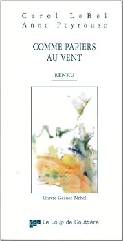 Paperback Comme papiers au vent [French] Book