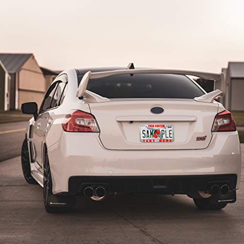 Speedy Pros Funny License Plate Frame Custom Personalized Text Zinc Cute Car Accessories License Plate Holder Black 2 Holes Set Of 2 #TOP5