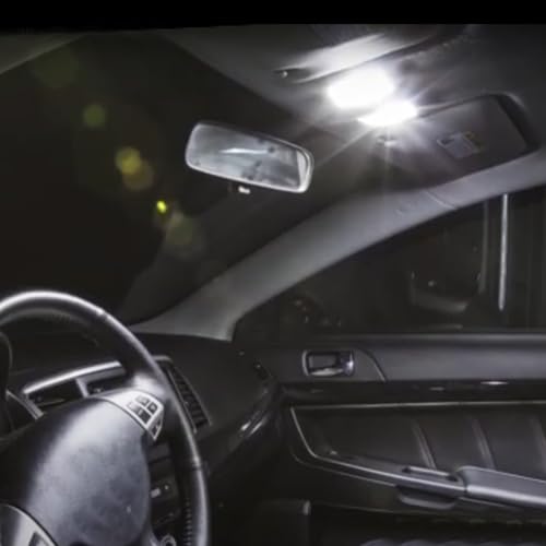 Kit de Bombillas LED Interiores para Mitsubishi Lancer EVO 2007-2017 miniatura 7