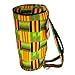 African Kente Cloth Djembe Drum Bag - Large Size Case