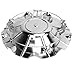 Wheel Center Hub Replacement 1DK11SZ0AA, ABS Wheel Center Cover, Fits 300 2007–2010, High Hardness Hub , Direct Fit Wheel Hub Cover