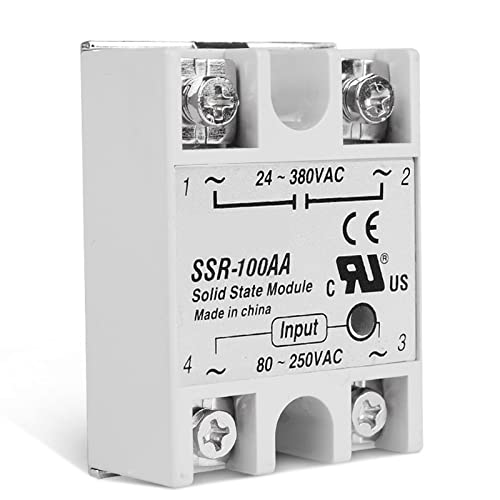 Relais à semi-conducteurs 80A commutation silencieuse et contrôle thermique précis