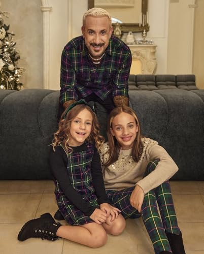 The Children's Place Mens Dad & Son Matching Long Sleeve Flannel Button Up Shirt3