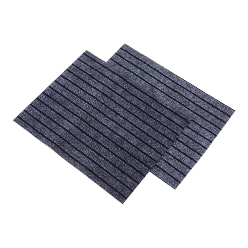 Tapis de toilette avec support antidérapant réutilisables 2pcs