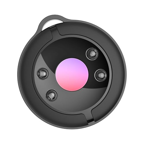 Detector de cámara invisible anti espías infrarrojos, lente de búsqueda de luces reflectantes, comprueba la privacidad y seguridad anti espías y búsqueda invisible