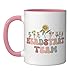 Groovy Headstart Team Appreciation Week to back school Ceramic Mug, Pink/White