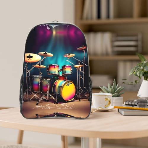 Mochila transparente Cool Drums Set para conciertos y festivales 5