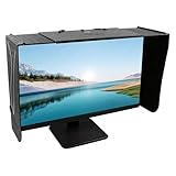 Protection latérale à 3 côtés : Largeur de 41 à 71 cm, conception enveloppante à 3 côtés bloquant l'éblouissement du dessus et des côtés, restitue les couleurs fidèles de l'écran et élimine les perturbations dues aux reflets pendant le travail.