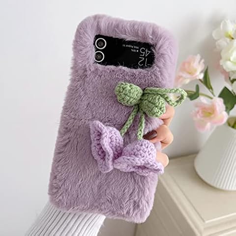 Omio Plush Case for Galaxy Z Flip 4 Cover