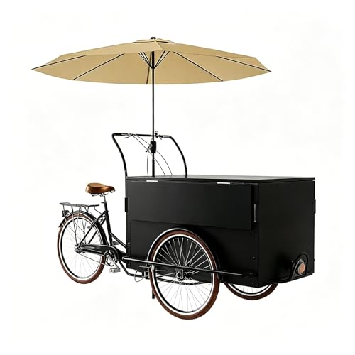 Food cart vending bike image