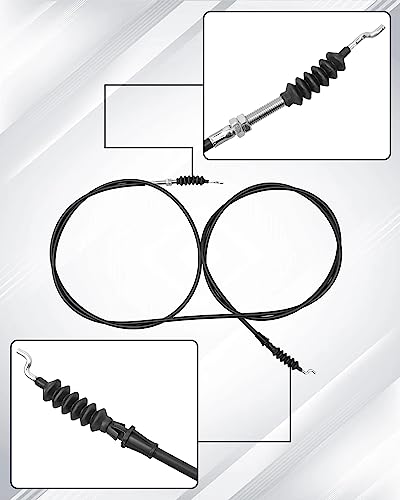 Cable de cambio resistente AM148260 para transmisión John Deere Gator XUV S4 negro 3