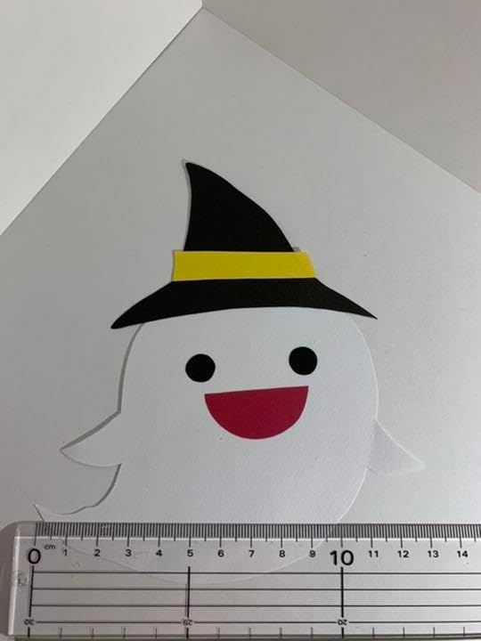 壁面 ハロウィン お化け3体 コウモリ3匹