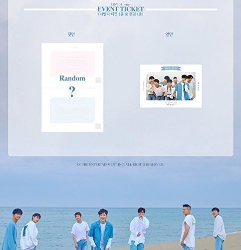 BTOB - THIS IS US [FEEL ver.] (11th Mini Album) CD+Booklet+3Postcards+Photocard+Bookmark+Event Ticket+Folded Poster