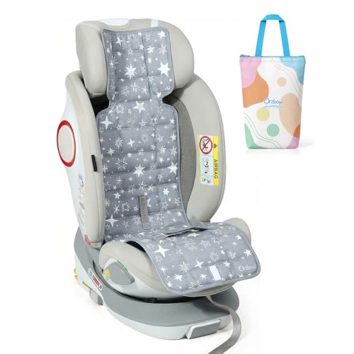 Image of Orzbow Car Seat Cooling Pad with Insulated Bag, Carseat Cooler Pad for Babies Toddler Kids Infant, Portable Baby Cooling Pad for Hot Summer to Keep Comfortable, Grey