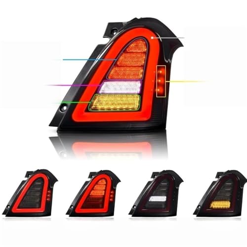 Feu arrière LED pour Swift 2004-2016 avec clignotants fluides dynamiques - 6