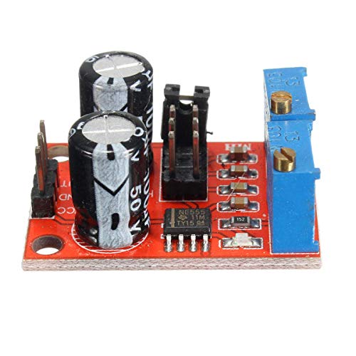 DollaTek 5Pcs NE555 Pulsfrequenz Duty Cycle Einstellbare Module Rechtecksignalgenerator