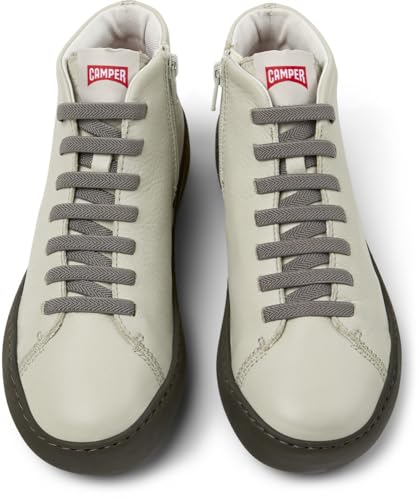 Camper Para Mujer. K400422-029 Zapatillas De Piel Peu Touring Beige (38), Plano, Cordones, Casual - 4