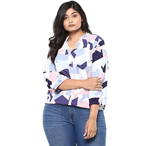 instafab plus Women Stylish Graphic Design Casual Tops-picture-55