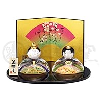 Amazon.co.jp: 薬師窯 桃の節句 ひな人形 錦彩 うさぎ雛 : おもちゃ