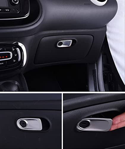 Modification intérieure Smart 453 décoration poignée boîte à gants