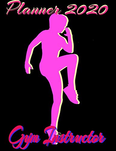 Gym instructor: Gym planner perfect for storing appointments or even as your own personal fitness plan , gift for your instructor to say thanks gift for friends and family